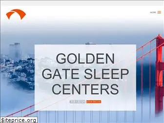 goldengatesleepcenters.com