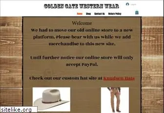 goldengatewesternwear.com