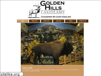 goldenhillstaxidermy.com