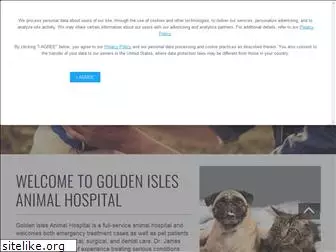 goldenislesanimalhospital.com
