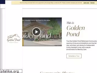 goldenpondliving.com