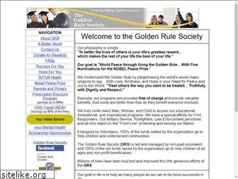 goldenrulesociety.org