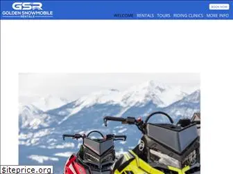 goldensnowmobilerentals.com