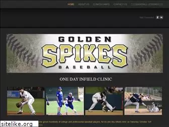 goldenspikesbaseball.net
