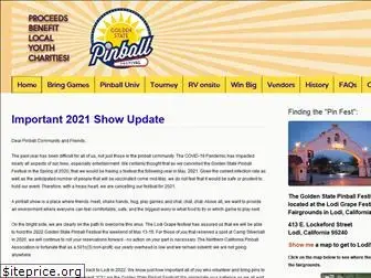 goldenstatepinball.org