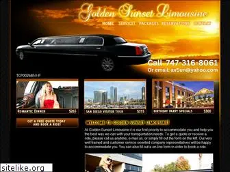 goldensunsetlimo.com