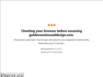 goldenwestsounddesign.com
