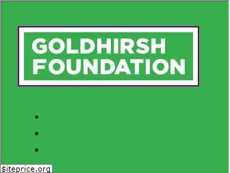 goldhirshfoundation.org