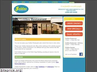 goldiesrestaurant.com