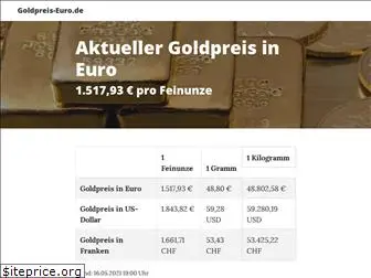 goldpreis-euro.de