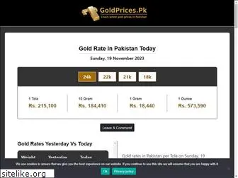 goldprices.pk