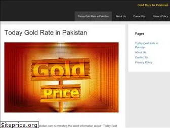goldrateinpakistan.com