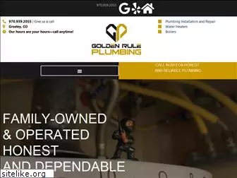 goldruleplumbing.com