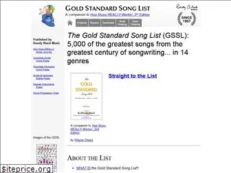 goldstandardsonglist.com