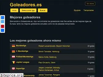 goleadores.es