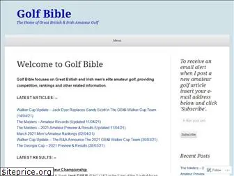 golfbible.co.uk