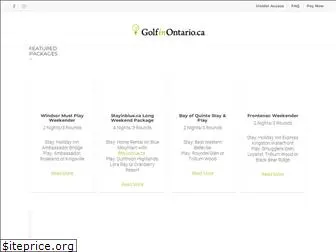 golfinontario.ca