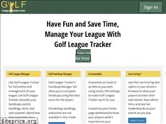 golfleaguetracker.com