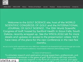 golfscience.org