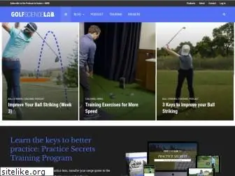 golfsciencelab.com