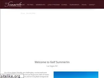 golfsummerlin.com
