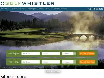 golfwhistler.com