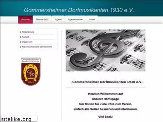 gommersheimer-dorfmusikanten.de