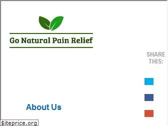 gonaturalpainrelief.com