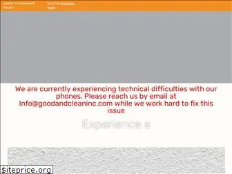 goodandcleaninc.com