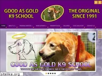 goodasgoldk9school.com