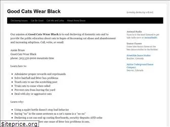 goodcatswearblack.com