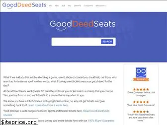 gooddeedseats.com