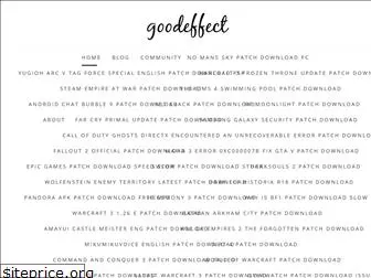 goodeffect.weebly.com