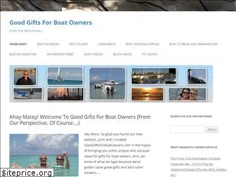 goodgiftsforboatowners.com