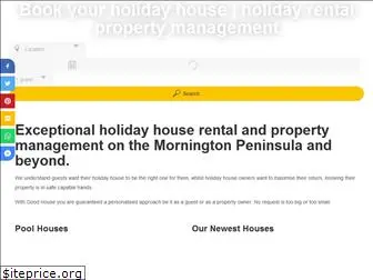 goodhouseholidayrentals.com