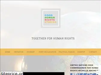 goodhumanrightsstories.net