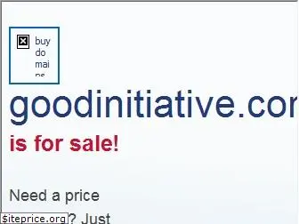 goodinitiative.com