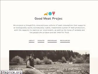 goodmeatproject.org