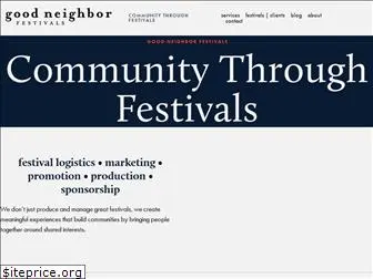 goodneighborfestivals.com