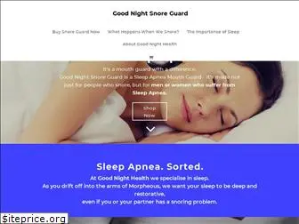 goodnightsnoreguard.com