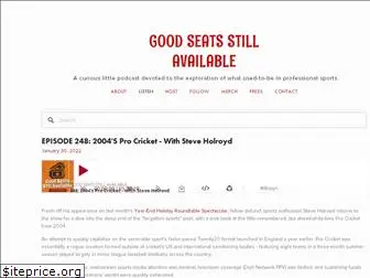 goodseatsstillavailable.com