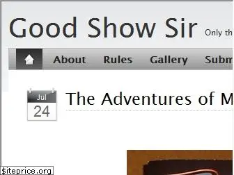 goodshowsir.co.uk