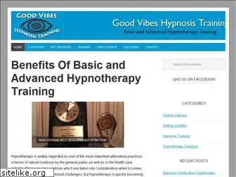 goodvibeshypnosistraining.com
