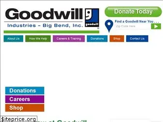 www.goodwillbigbend.org