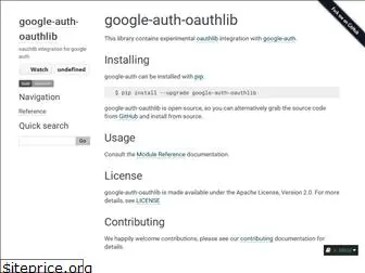 google-auth-oauthlib.readthedocs.io