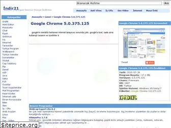 google-chrome-5-0-375-125-indir.indir21.com