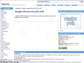 google-chrome-8-0-552-215-indir.indir21.com