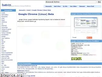 google-chrome-linux-beta-indir.indir21.com