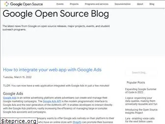 google-opensource.blogspot.com