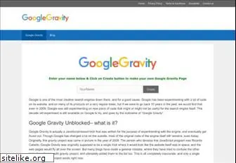 googlegravity.net